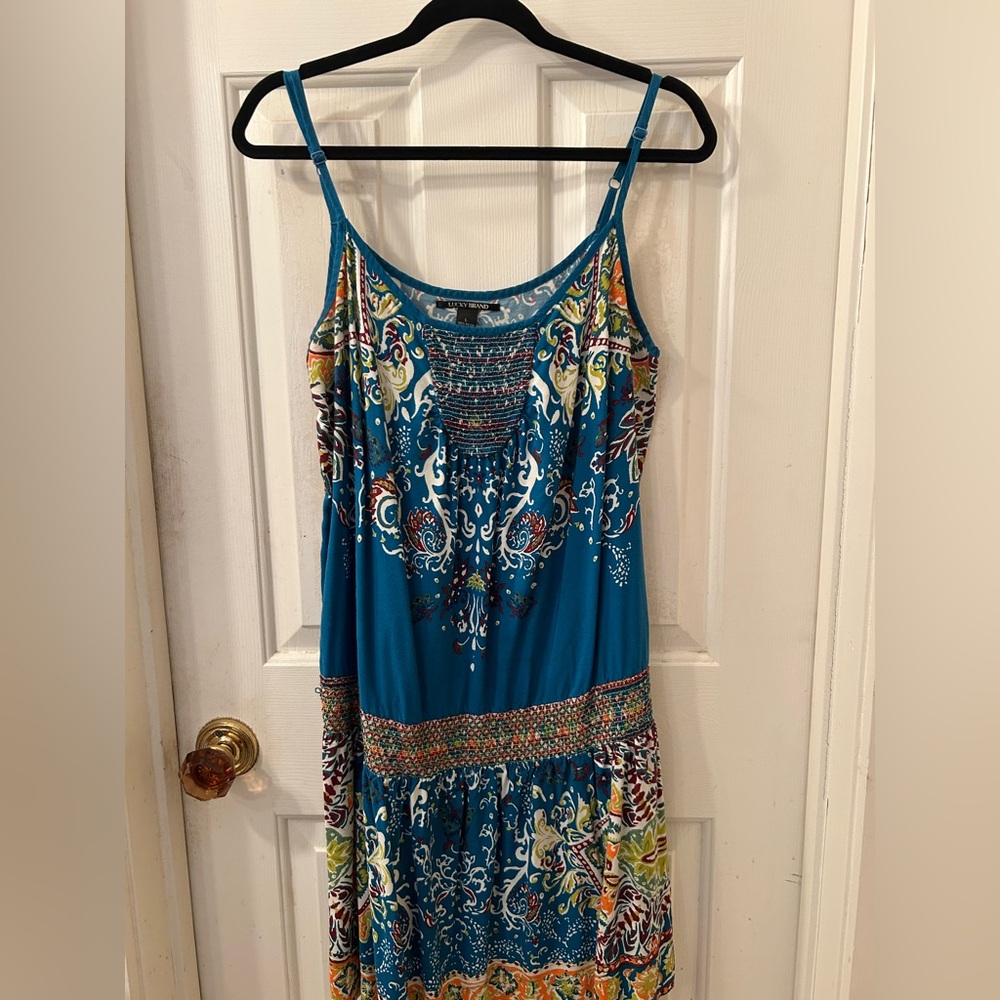Lucky Brand Sun Dress - L